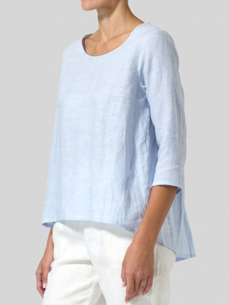 Women Casual Loose Tops Tunic Blouse Shirt