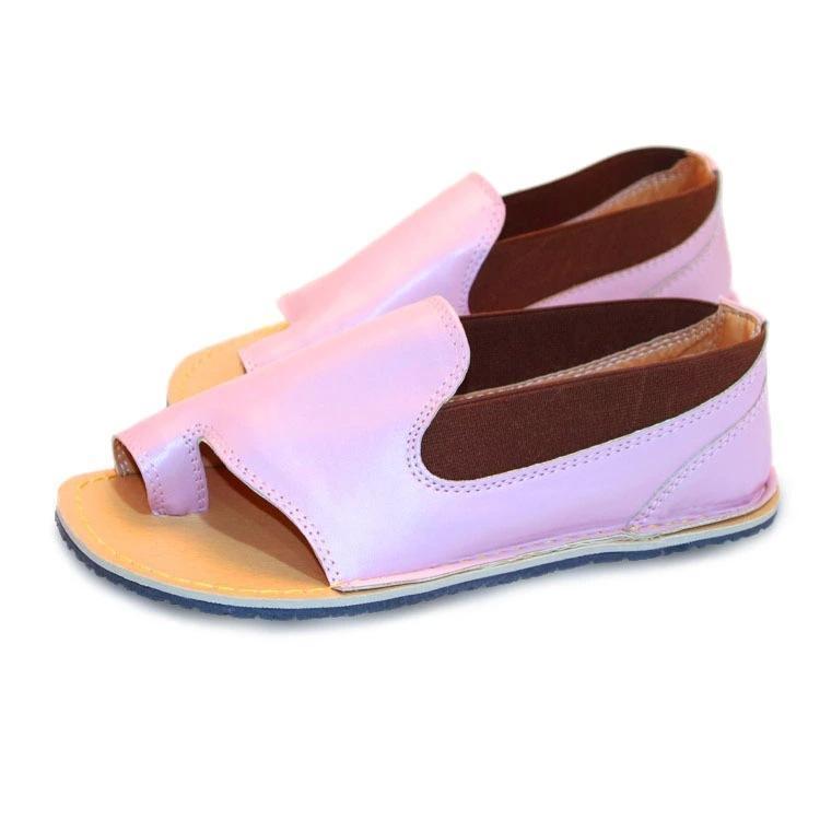 Big Size Women Casual Comfy Clip Toe Slip On Flat Sandals