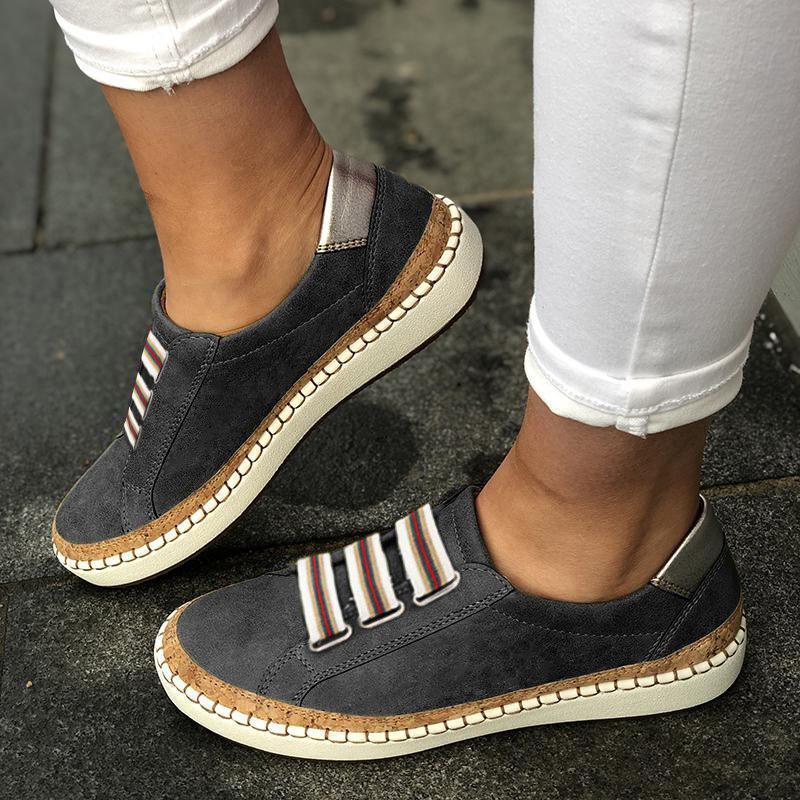 Women Athletic Slip On Sneakers Casual Outdoor Shoes